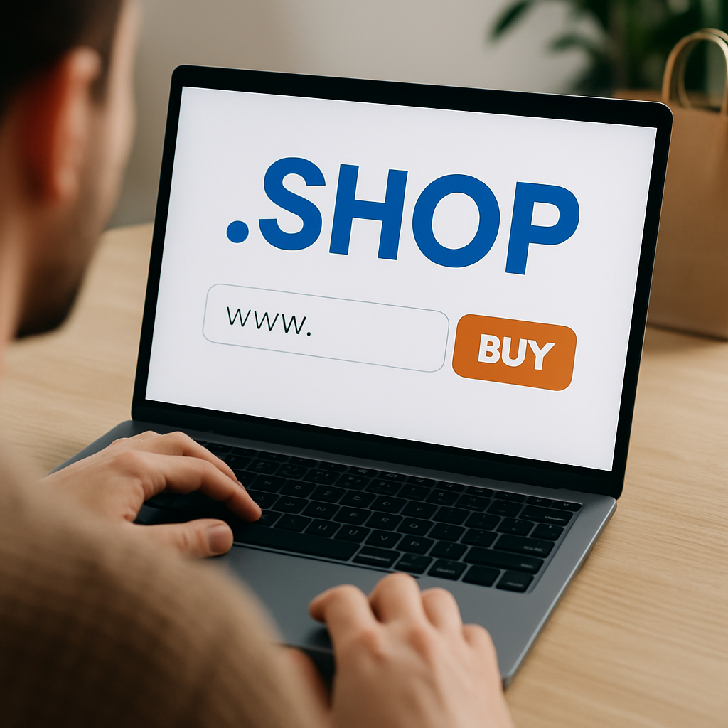 خرید دامنه .shop